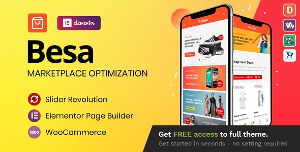 [nulled]    Besa v1.3.0 – Elementor Marketplace WooCommerce Theme
