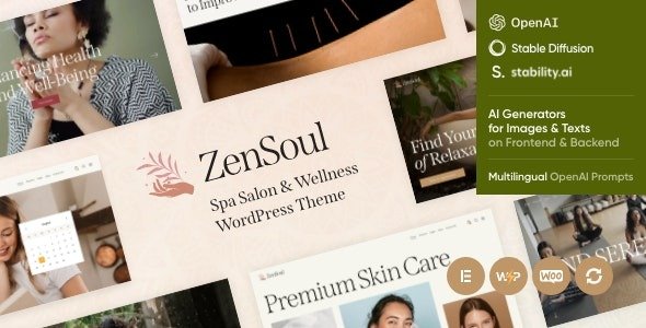 Spa Salon & Wellness WordPress Theme