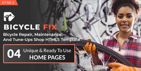 Maintenance and Tune-Ups Shop HTML5 Template