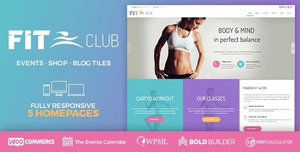 Health & Gym WordPress Theme