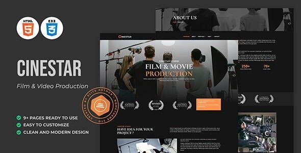 Film & Video Production HTML Template