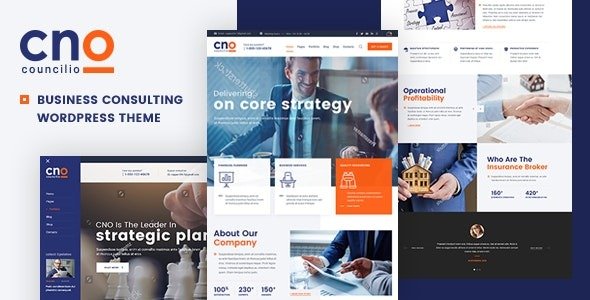 Business and Financial Consulting WordPress Theme