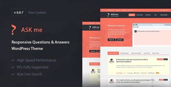 Responsive Questions & Answers WordPress