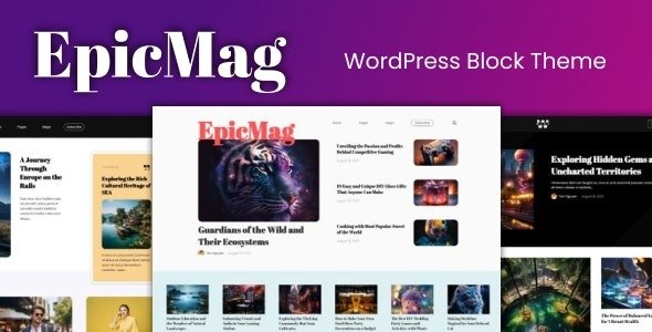 News Magazine WordPress Theme