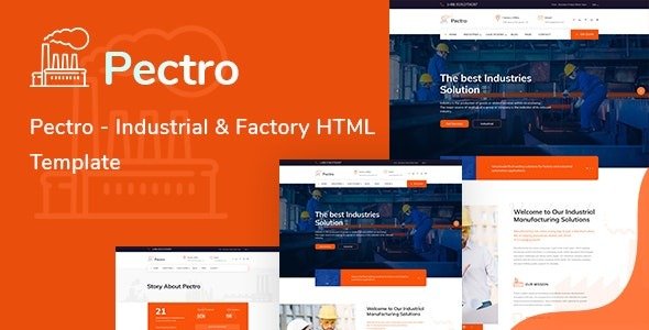 Industrial & Factory HTML Template