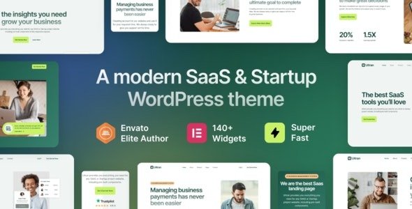 SaaS & Startup WordPress Theme