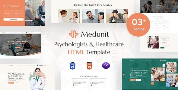 Psychologists & Health Care HTML Template