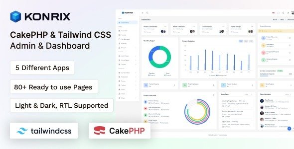 Tailwind CSS Admin & Dashboard Template